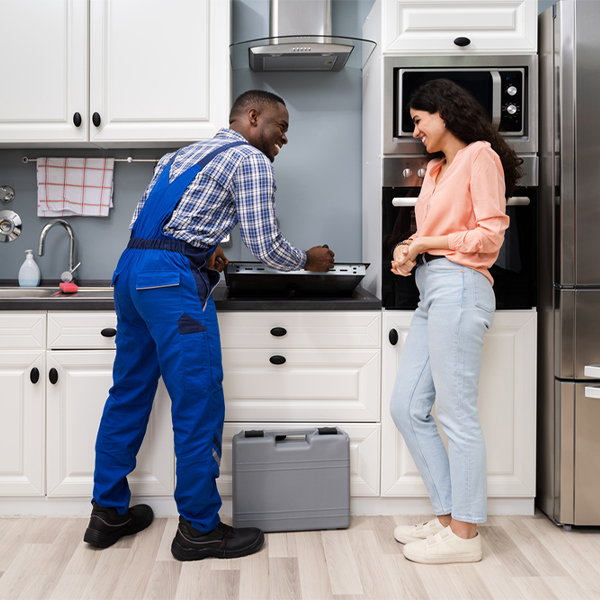 can you provide an estimate for cooktop repair before beginning any work in Lakeville